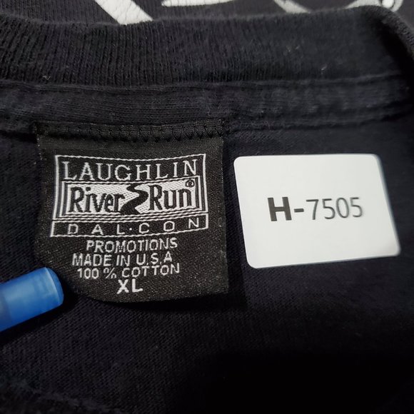 River Run Men Shirt XL Laughlin 25th Anniversary Bottoms‎ Ups Graphic Y2K Tee - Picture 8 of 9